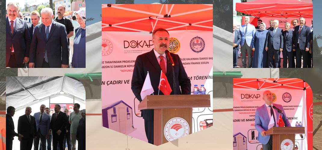 Trabzon’da Küçükbaş Hayvancılığa Büyük Destek: Çoban Çadırı ve Ekipman Dağıtım Töreni Gerçekleştirildi