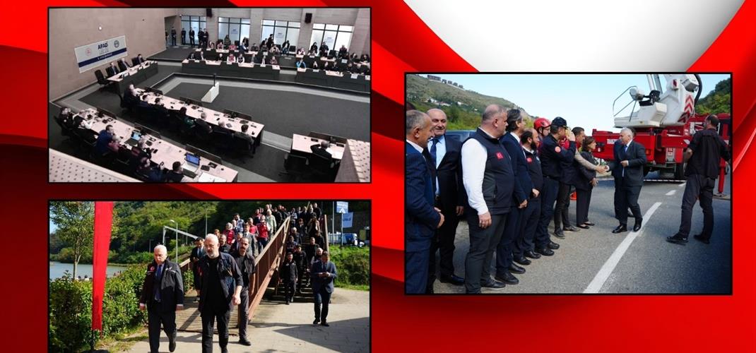 AFET MÜDAHALE TATBİKATI GERÇEKLEŞTİRİLDİ