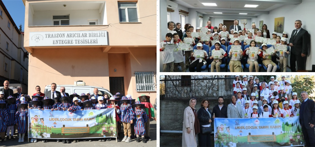 Lider Çocuk Tarım Kampı Trabzon’da Gerçekleştirildi